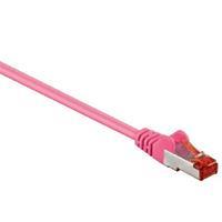 Wentronic S/FTP kabel - 7.5 meter - Roze - 
