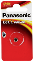 Panasonic Zilveroxide knoopcellen SR616EL
