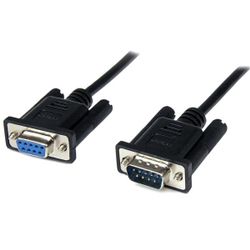 StarTech.com DB9 RS232 Serial Null Modem Cable F/M