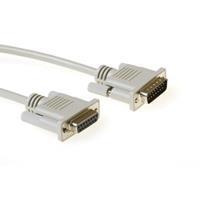 ECO 3m Plug-Jack DB15pol., Data cable wiring 1:1 - 