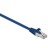 Wentronic F-UTP Kabel - 0.25 meter - Blauw - 