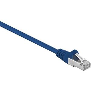 Wentronic F-UTP Kabel - 0.25 meter - Blauw - 