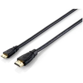 Hdmi kabel Equip hdmi 1.4 high speed auf mini hdmi 2 meter 119307