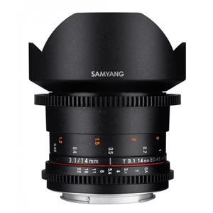 Samyang 1626088 Weitwinkel-Objektiv f/22 - 3.1 14mm