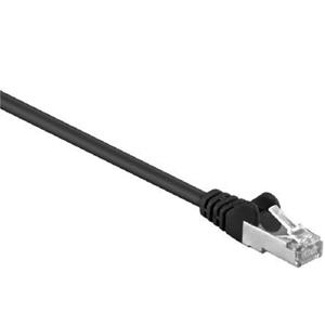 Pro CAT 5e patchcable SF/UTP black 0.25 m