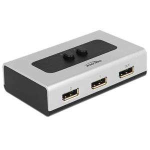 Delock 2 poorts Displayport Schakelaar - 