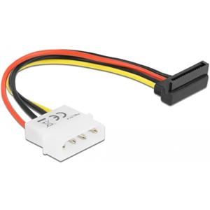 SATA (v) haaks - Molex (m) adapter - 0,15 meter