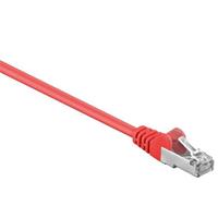Goobay CAT 5e Patch Cable, F/UTP, red 0.25 m