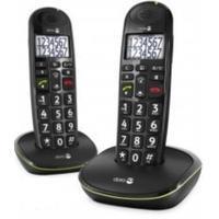 dect telefoon PhoneEasy 110 Duo zwart