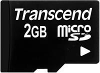 Transcend 2 GB microSD-kaart Class 2