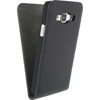 Premium Magnet Flip Case Samsung Galaxy A3 Black - 