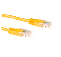 Intronics CAT6 U/UTP patchkabel geel 3 m