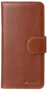 Melkco Alphard iPhone 6 Plus / 6S Plus Book Case Leather Orange Braun