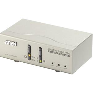 ATEN VS0202 2x 2 VGA Poorts VGA Matrix schakelaar met audio