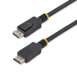 StarTech.com DisplayPort Kabel mit Verriegelung 7m (Stecker/Stecker) - dp Kabel Schwarz