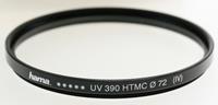 Hama UV-Filter 72mm HTMC vergütet Schwarz Objektivzubehör (Speer-Filter UV-Filter Kamera Objektiv DSLR SLR Systemkamera)