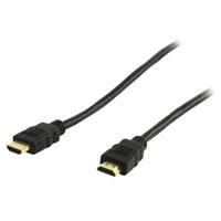 Valueline Basic HDMI 1.4 kabel verguld 1m