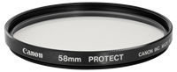Canon Regular Filter (58 mm Durchmesser, Idealer Objektivschutz)