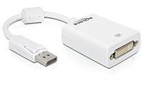 DeLOCK DisplayPort naar DVI-I adapter