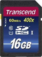 Transcend SDHC 16GB Class 10 UHS-I 400x Premium