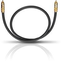 Cinch Audio Anschlusskabel [1x Cinch-Stecker - 1x Cinch-Stecker] 15.00m Anthrazit vergoldet