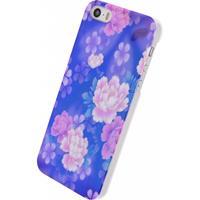 Oil Cover Apple iPhone 5/5S/SE Purple Flower - 