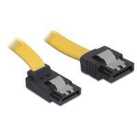 SATA-Kabel sata - sata up St/St Metall Clips 20cm (82470) - Delock