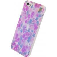 Oil Cover Apple iPhone 5/5S/SE Yellow Flower - 
