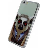 Metal Plate Cover Apple iPhone 6/6S Funny Lemur - 