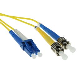 Advanced Cable Technology LC-ST 9/125um OS2 Duplex fiber optic patchkabel 3 m