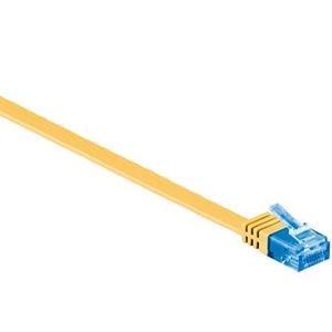 Goobay U-UTP Kabel - 0.5 meter - Geel - 