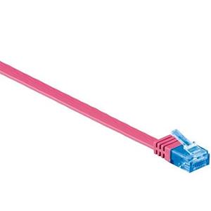 Goobay U-UTP Kabel - 0.5 meter - Roze - 