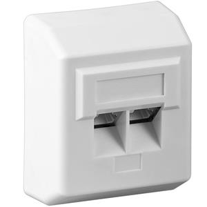 Cat5e Wall Socket-Aufputz - Goobay