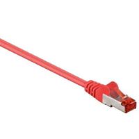 Wentronic S/FTP kabel - 0.25 meter - Rood - 