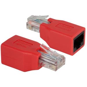 RJ45 Crossover Adapter male - fem