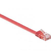 pro LAN UTP CAT 6 Flat - Red - 2m