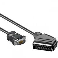 DeLOCK Cable Video Scart male (output) > VGA male (input) 2