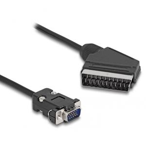 DeLOCK Cable Video Scart male (output) > VGA male (input) 2