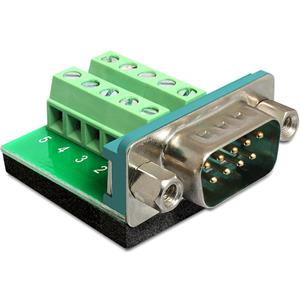 DeLOCK Adapter Sub-D 9 pin male > Termin