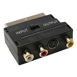 Scart - 3x RCA Composiet Adapter