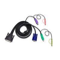 ATEN 2L-1703P KVM PS/2 + Audio Cable 3.0