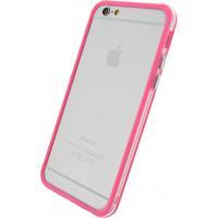 Bumper Case Apple iPhone 6/6S Transparent/Pink - 
