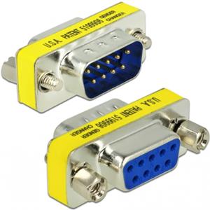 Adapter Sub-D9 pin male / female