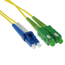 Advanced Cable Technology Rl 8805 5.00m sc/apc8 lc/pc duplex - 