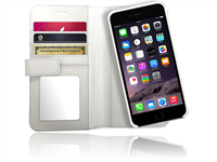 XtremeMac X-Wallet Leder Case iPhone 6(S) weiß