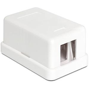 DeLOCK Keystone Surface Mounted Box 1 Port