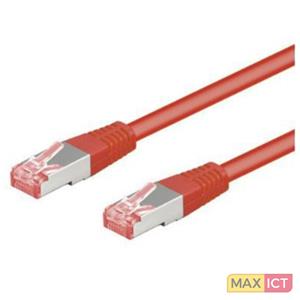 Goobay CAT 6-100 LC SSTP PIMF 1m. Snoerlengte: 1 m, Kabel standaard: Cat6, Aansluiting 1: RJ-45, Aansluiting 2: RJ-45, Contact geleider materiaal: Goud, Overdrachtssnelheid: 1000 Mbit/s