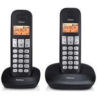 Profoon PDX-1120 - DECT-Telefon mit 2 Mobilteilen Schnurloses DECT-Telefon