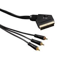 Audio/video kabel scart-3RCA 3m 3 ster - 
