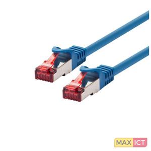 Goobay CAT 6-150 LC SSTP PIMF 1.5m. Snoerlengte: 1,5 m, Kabel standaard: Cat6, Aansluiting 1: RJ-45, Aansluiting 2: RJ-45, Contact geleider materiaal: Goud, Overdrachtssnelheid: 1000 Mbit/s